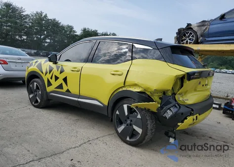 2025 Nissan Kicks Sr из США, поврежденный, VIN 3N8AP6DA2SL360001